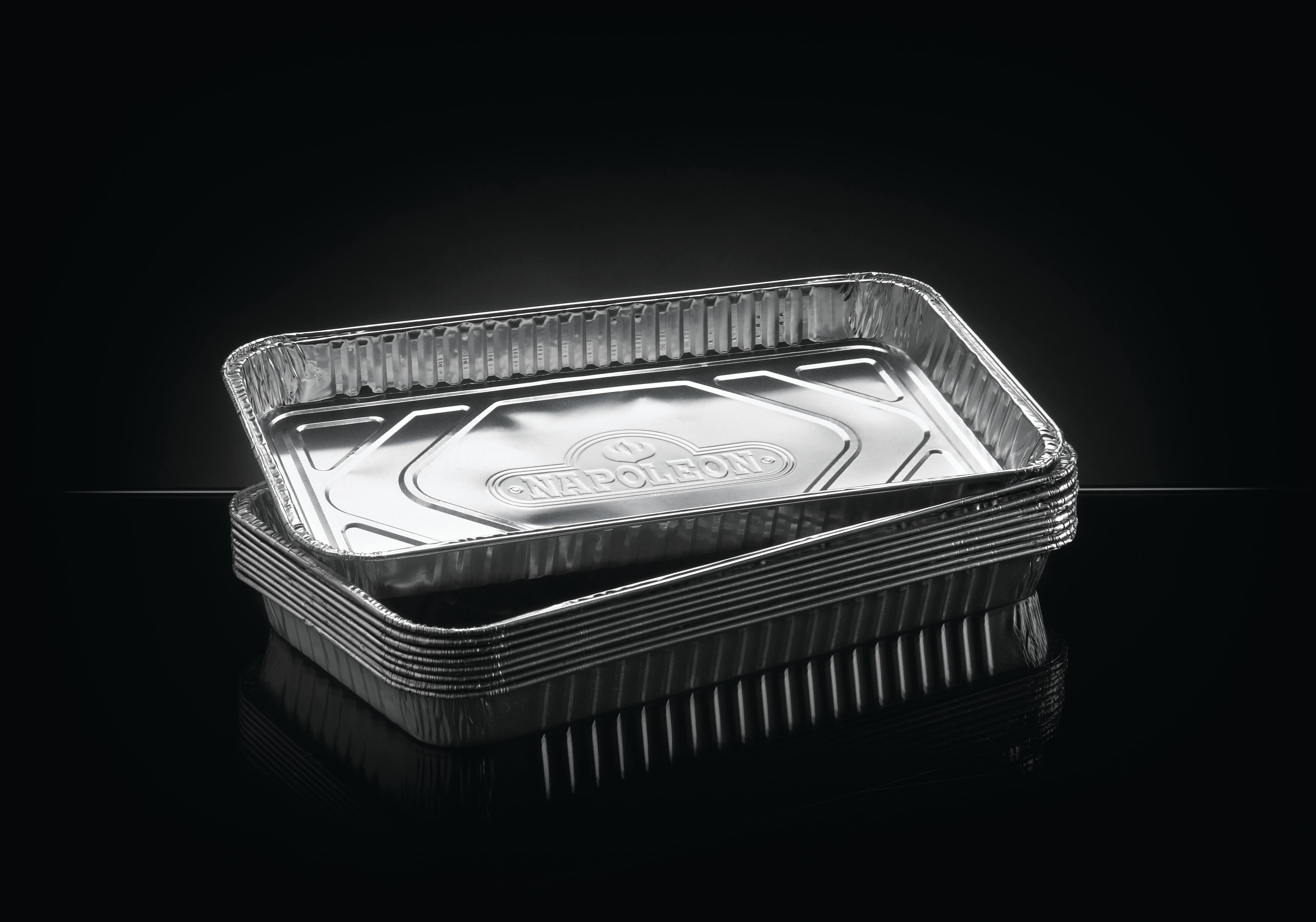 Large Grease Drip Trays (14" x 8") Pack of 5 Dolphin Pools & BBQs