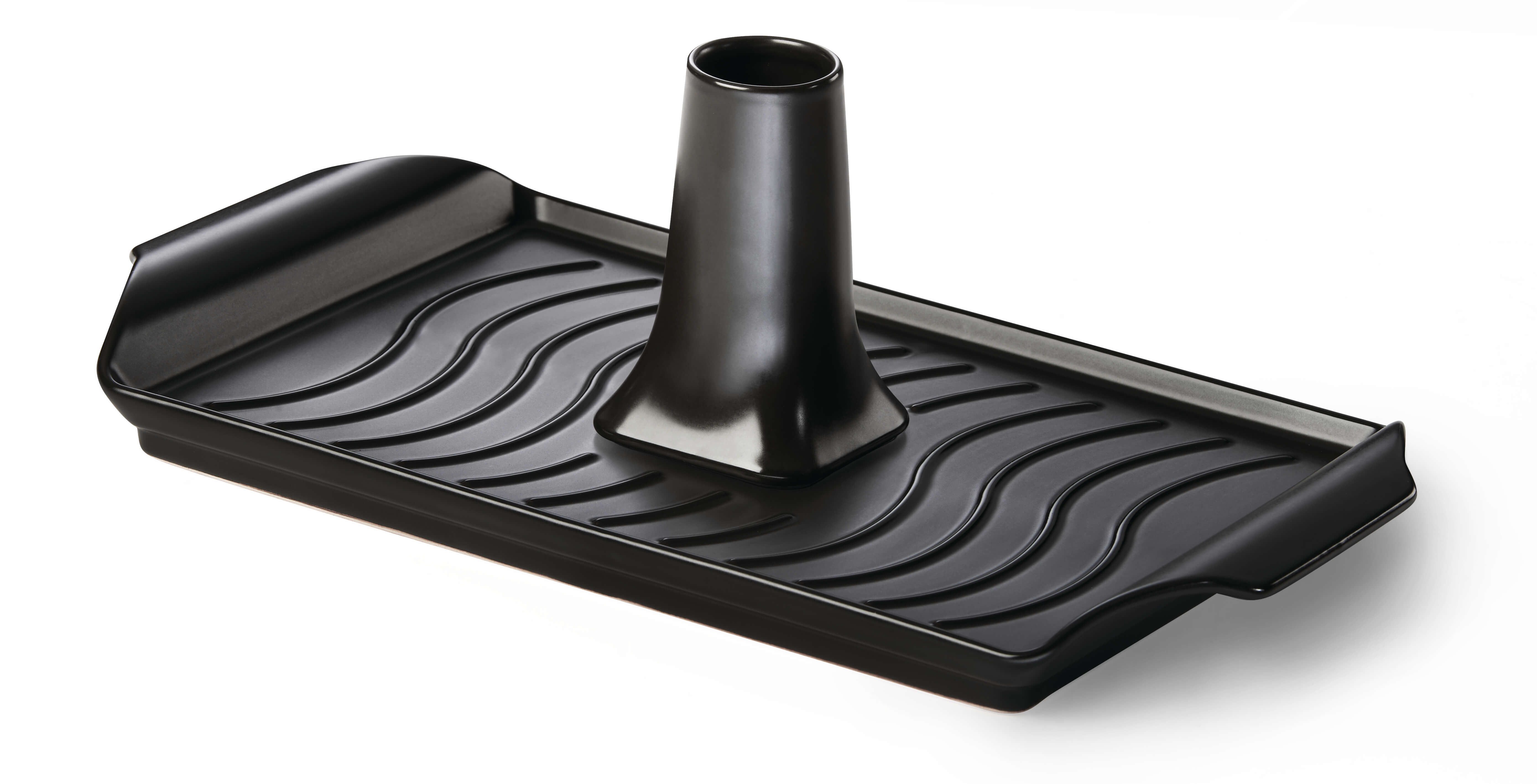 Ceramic Roasting Pan and Beer Can Chicken Roaster Set Dolphin Pools